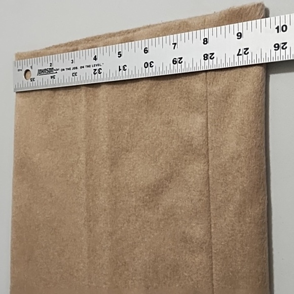 French Connection Soft Cashmere Wool Flannel Wide Straight Leg Trouser Pants - Picture 5 of 8